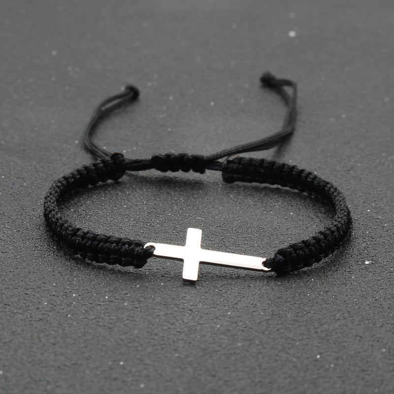 Cross Bracelet (Rope)